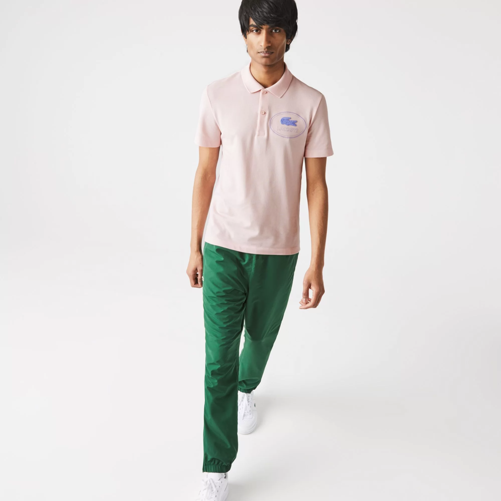 Áo Lacoste Slim Fit Embroidered Crocodile 'Pink' PH9733-ADY - Ảnh 5