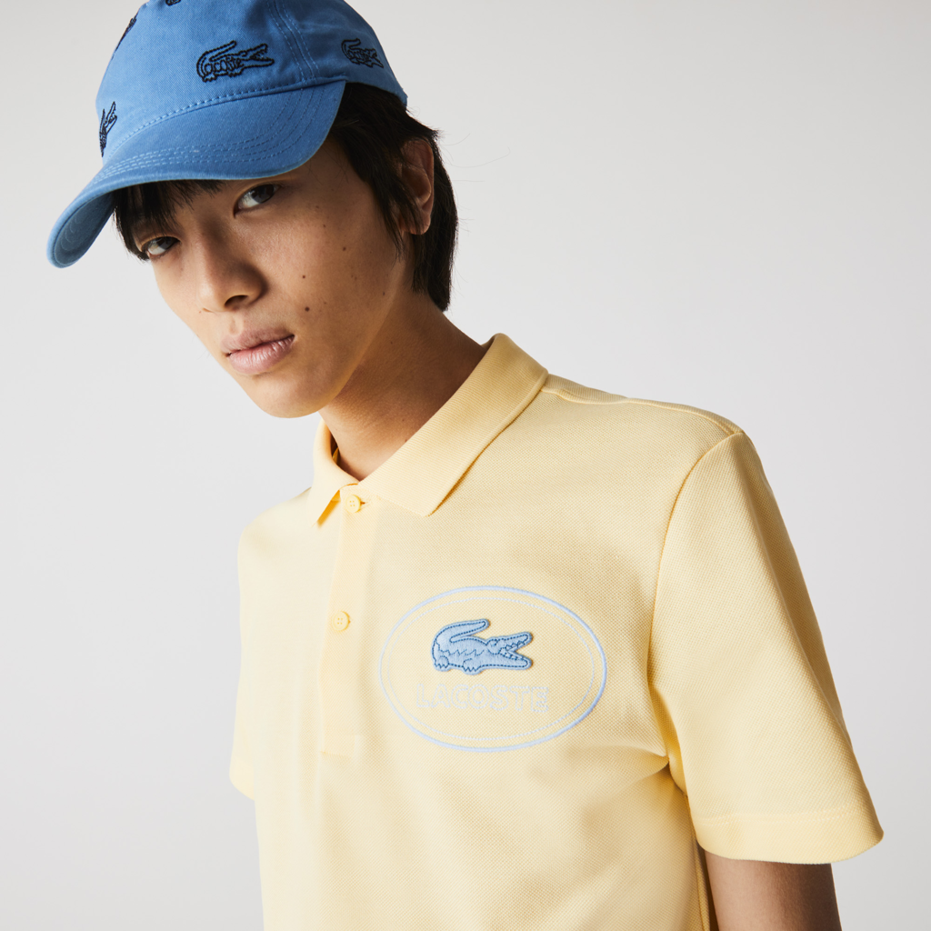 Áo Lacoste Men's Slim Fit Embroidered Crocodile PH9733-WWJ - Ảnh 2