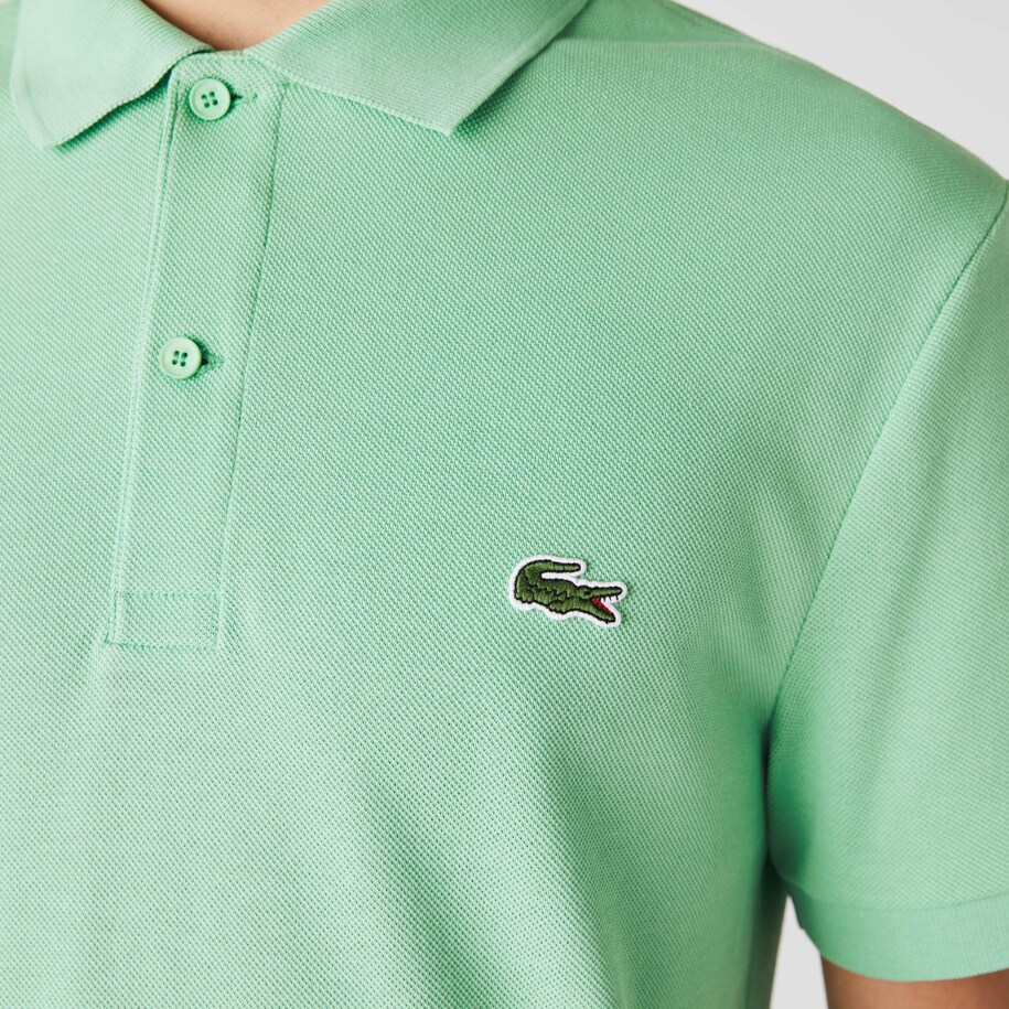 Áo Lacoste Men's Outline BIG CROC Polo PH9739-51G-TTF - Ảnh 2