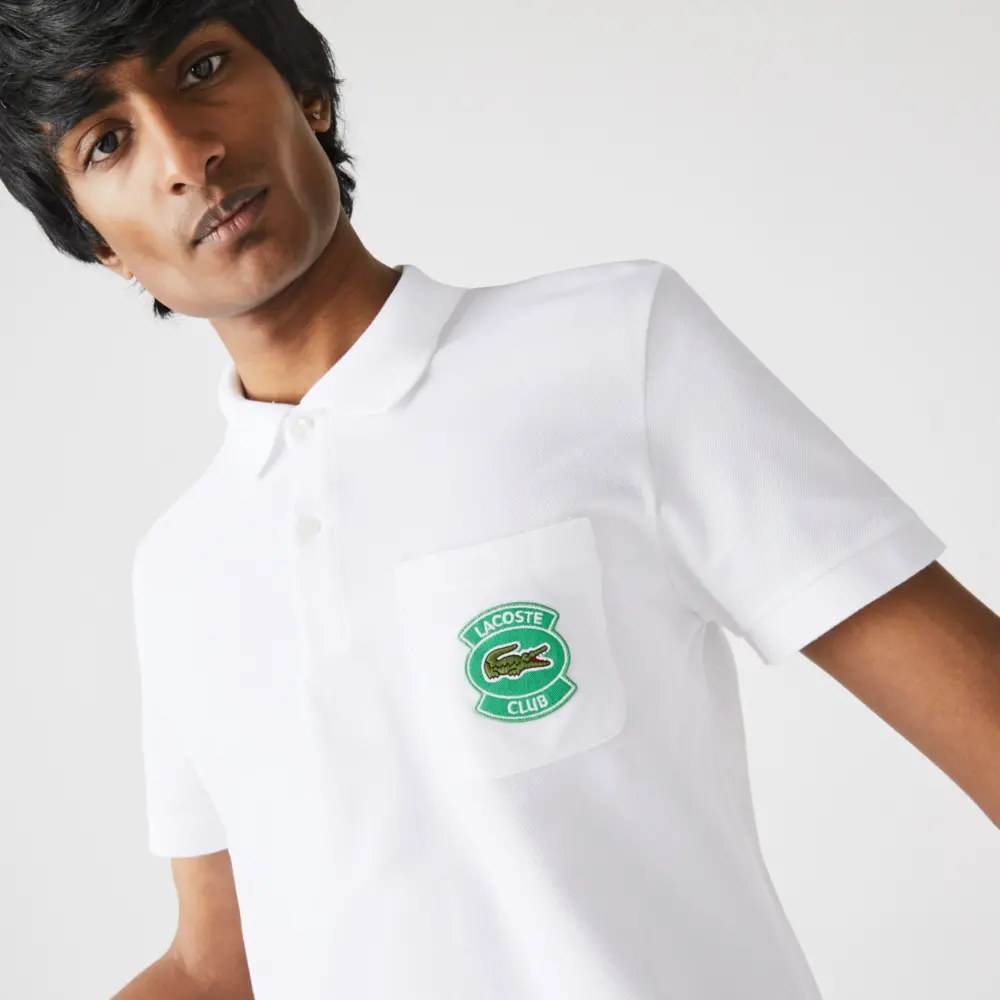 Alternative view of Áo Lacoste Men's Pocket Cotton Piqué Polo PH9762-51G-001