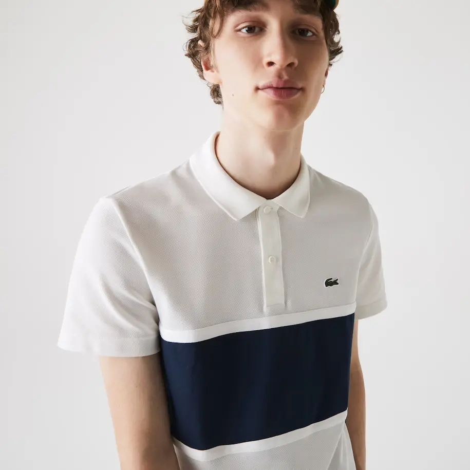 Alternative view of Áo Lacoste Men's Color Matching Cotton Pique Polo PH9849-51G-NL3