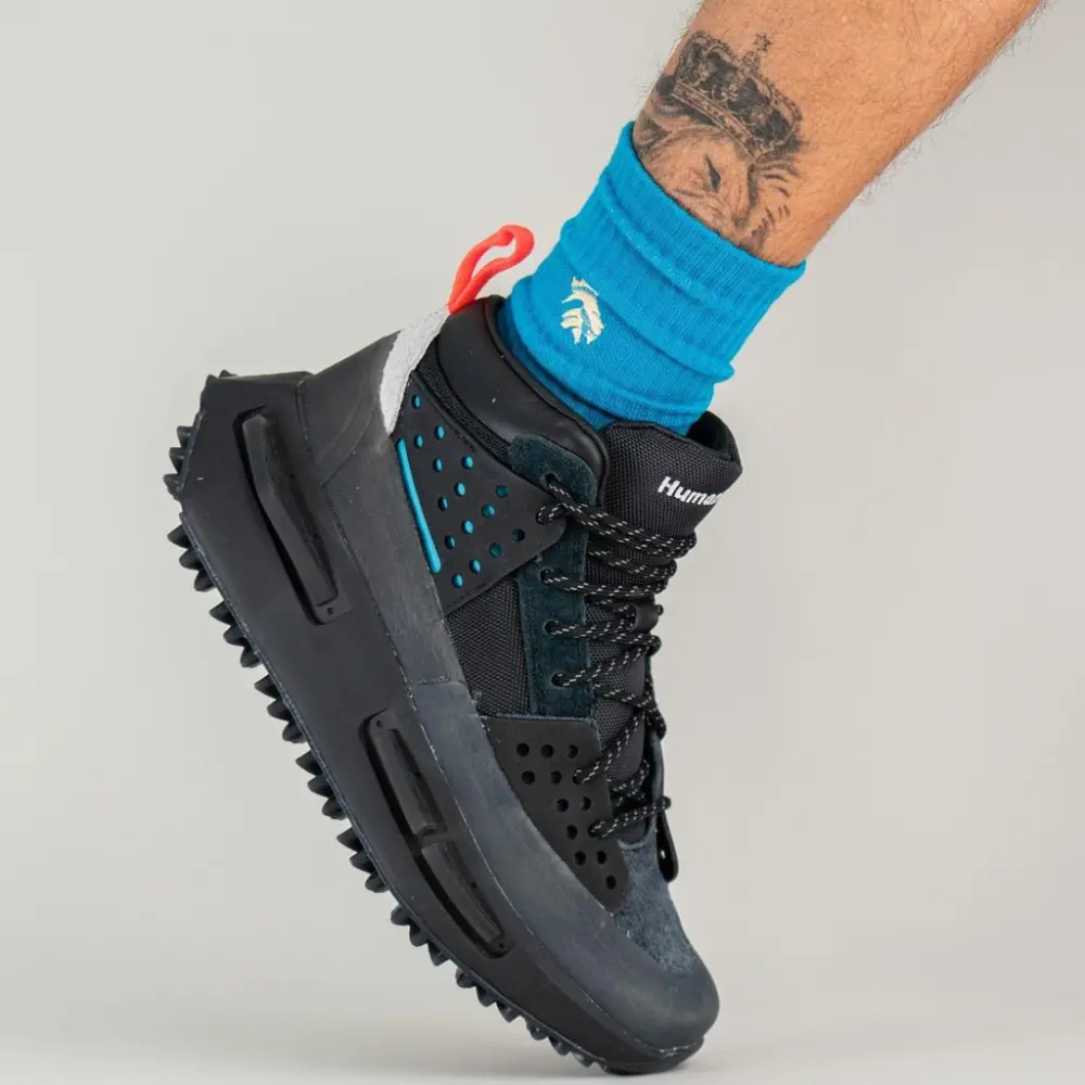 Giày Adidas HU NMD S1 RYAT Pharrell 'Black' GV6639 - Ảnh 3