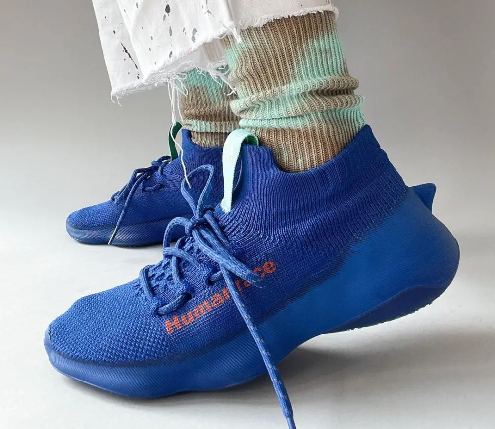 Giày Adidas Pharrell x Human Race Sichona ‘Royal Blue’ GW4880 - Ảnh 3