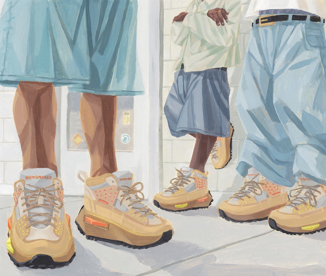 Giày Adidas HU NMD S1 RYAT Pharrell 'Cardboard' GV6638 - Ảnh 8