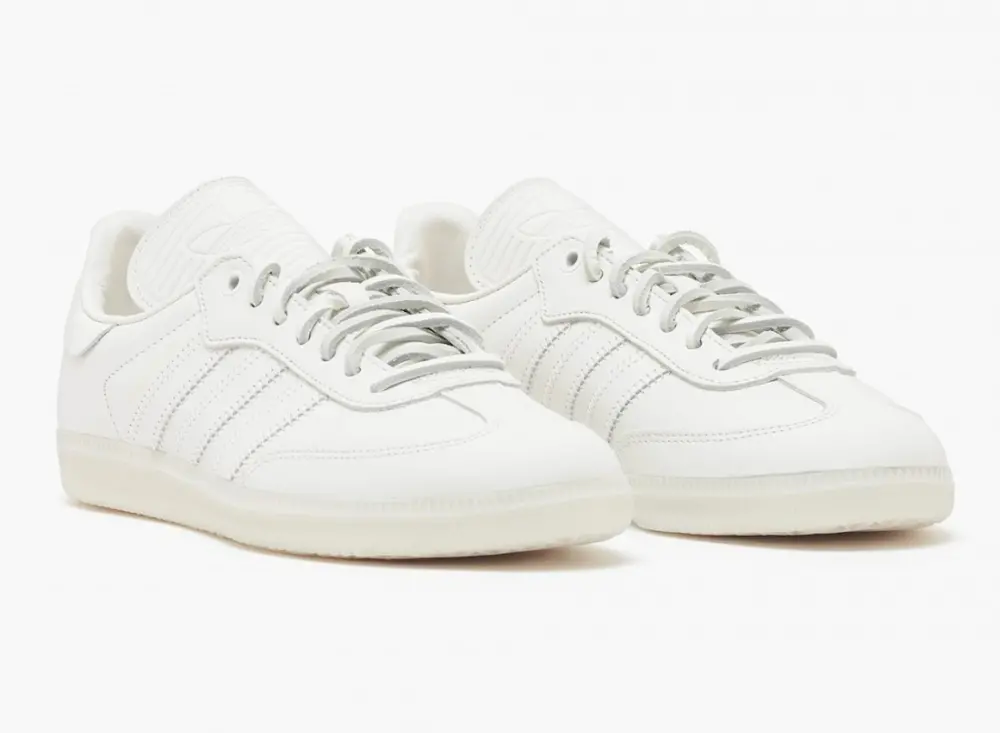 Giày Adidas Pharrell x Samba Human Race 'Cloud White' IF5124 - Ảnh 4