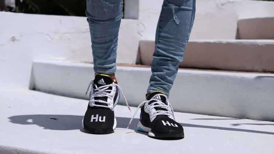 Giày Adidas Pharrell Williams Solar HU Glide 'Black' BB8041 - Ảnh 5