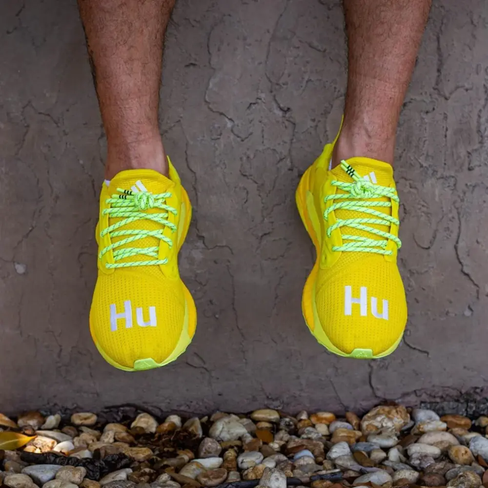 Giày Adidas Pharrell Williams x Adidas Solar Hu Glide 'Yellow' EF2379 - Ảnh 4