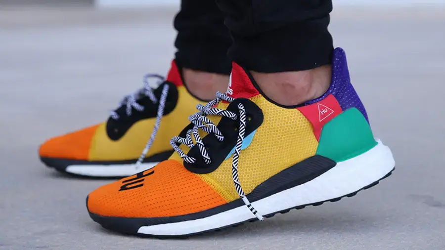 Giày Adidas Pharrell Williams X Adidas Solar Hu Glide 'Yelow' BB8042 - Ảnh 5