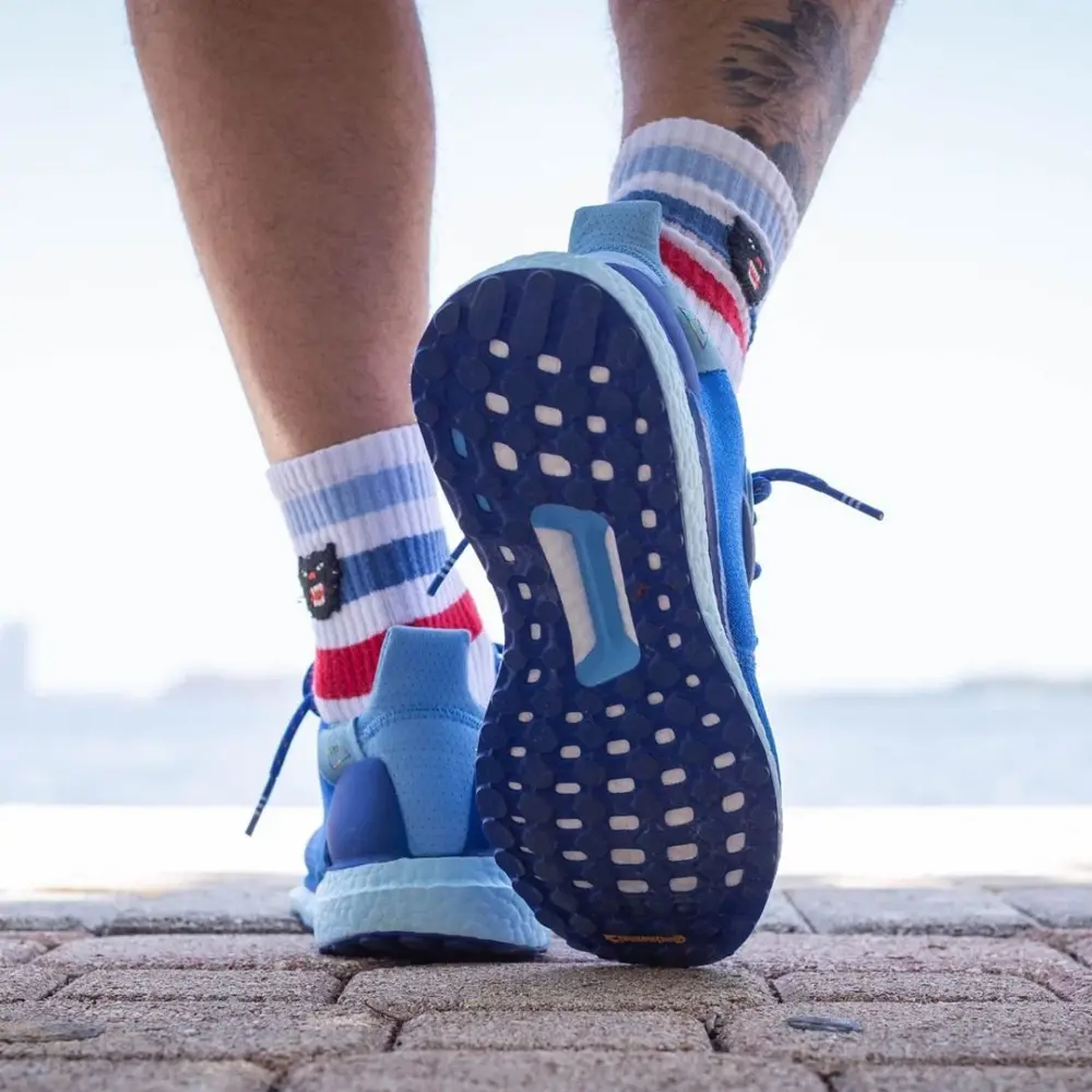 Giày Adidas Pharrell x Solar Hu Glide 'Power Blue' EF2377 - Ảnh 9