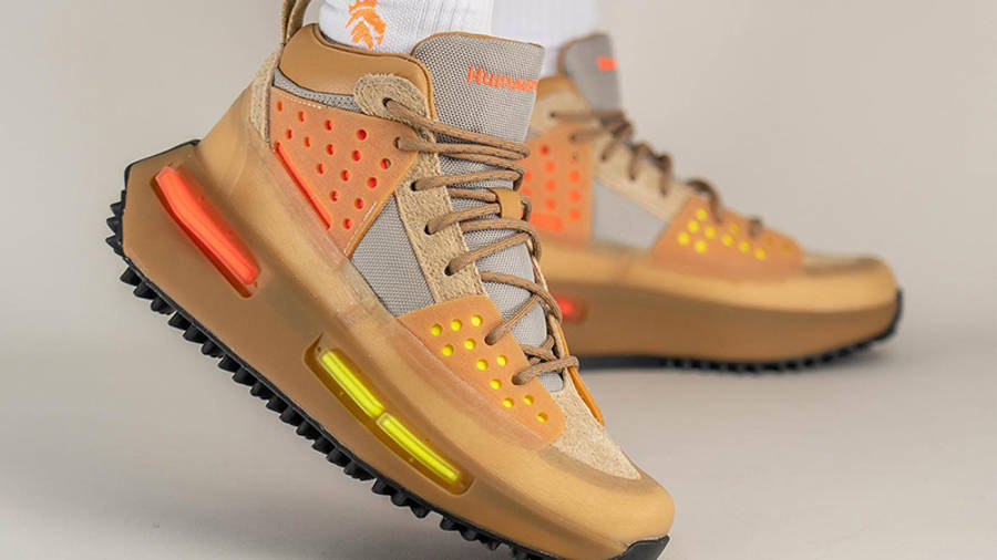 Giày Adidas HU NMD S1 RYAT Pharrell 'Cardboard' GV6638 - Ảnh 4