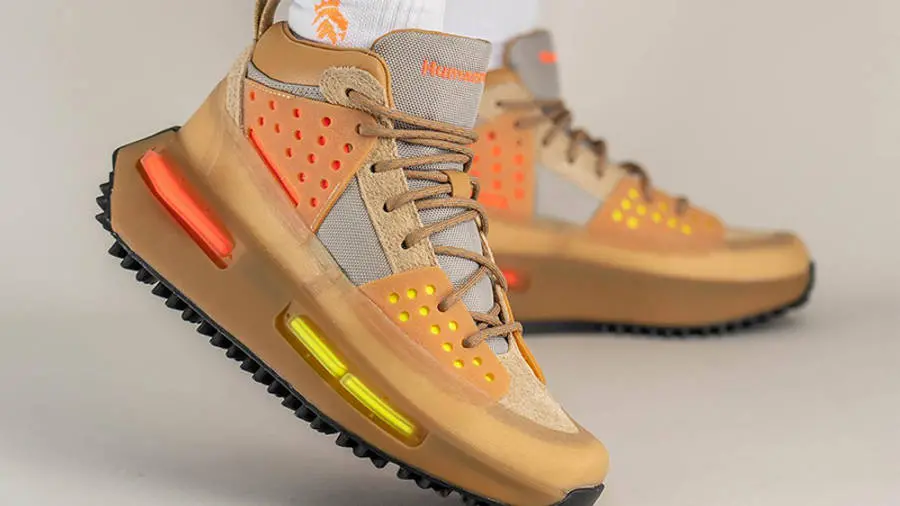 Giày Adidas HU NMD S1 RYAT Pharrell 'Cardboard' GV6638 - Ảnh 4