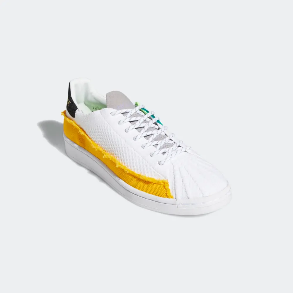 Giày Adidas Pharrell x Superstar 'Patchwork - White' FY2294 - Ảnh 4