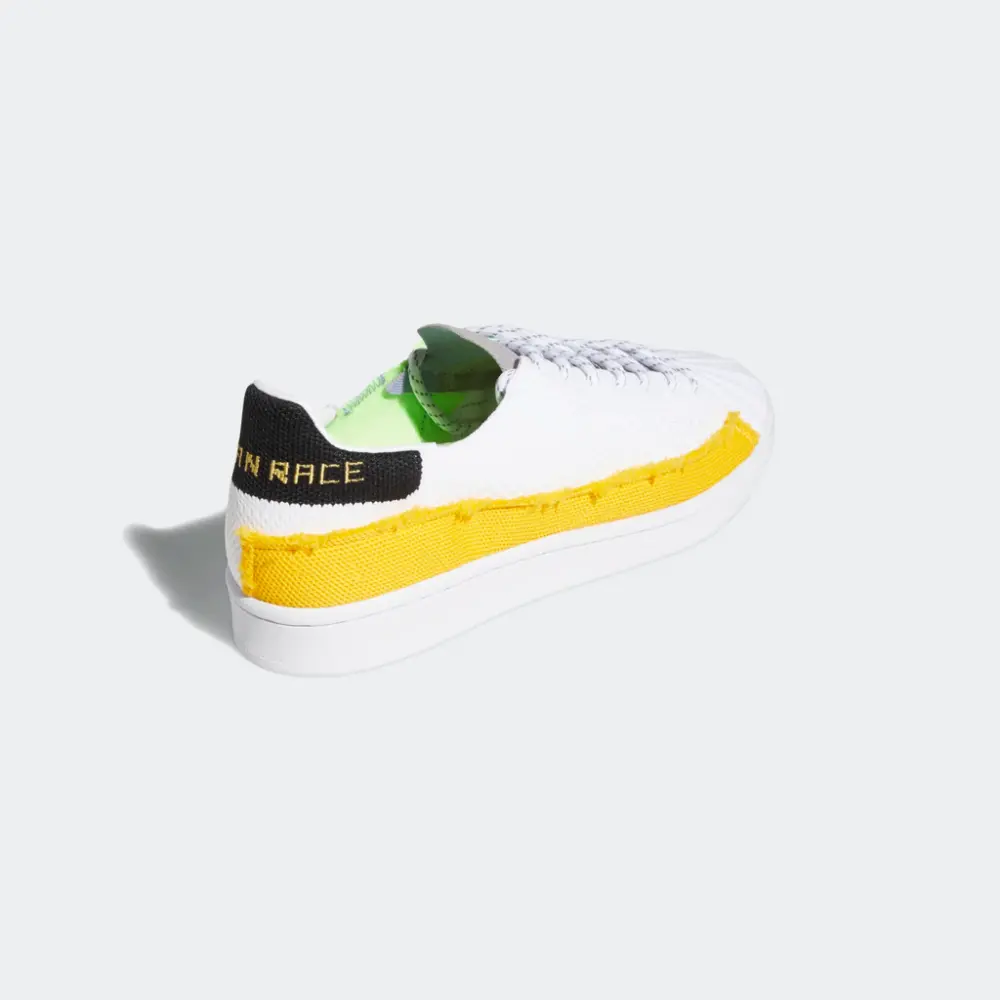 Giày Adidas Pharrell x Superstar 'Patchwork - White' FY2294 - Ảnh 3