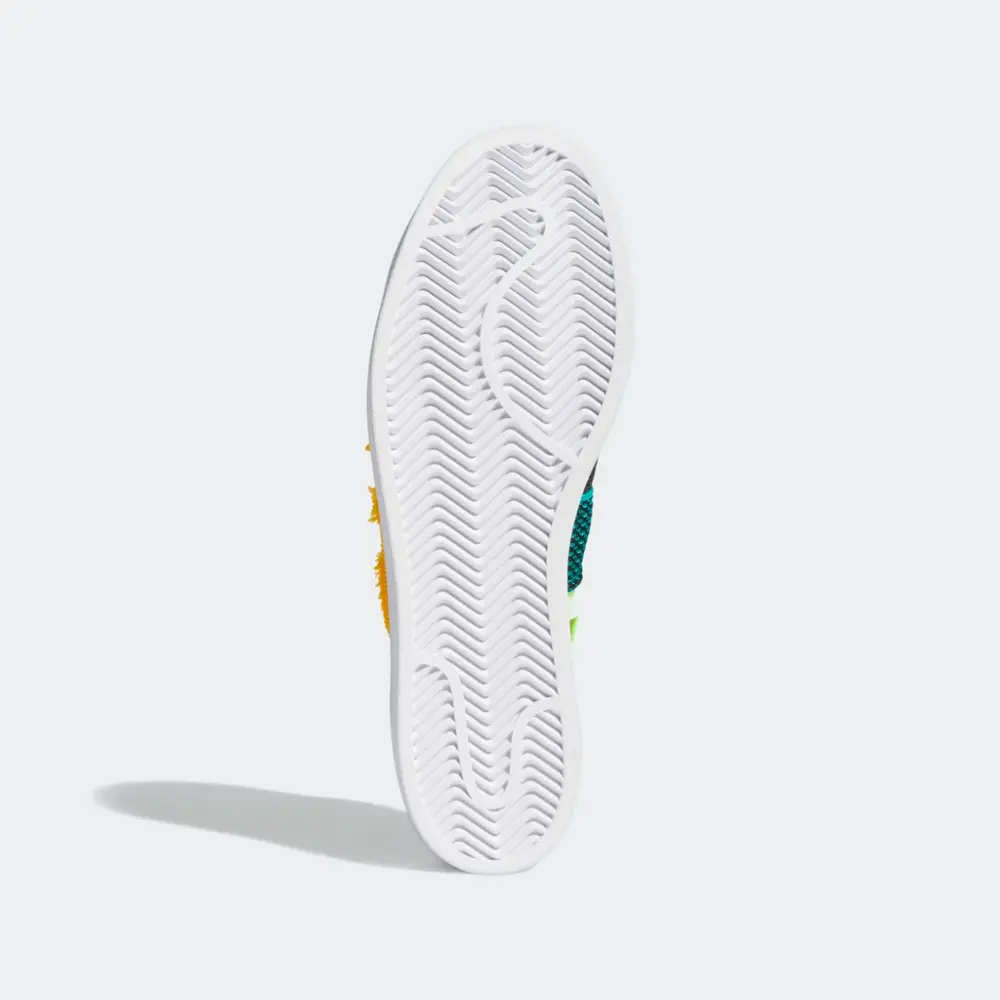 Giày Adidas Pharrell x Superstar 'Patchwork - White' FY2294 - Ảnh 5