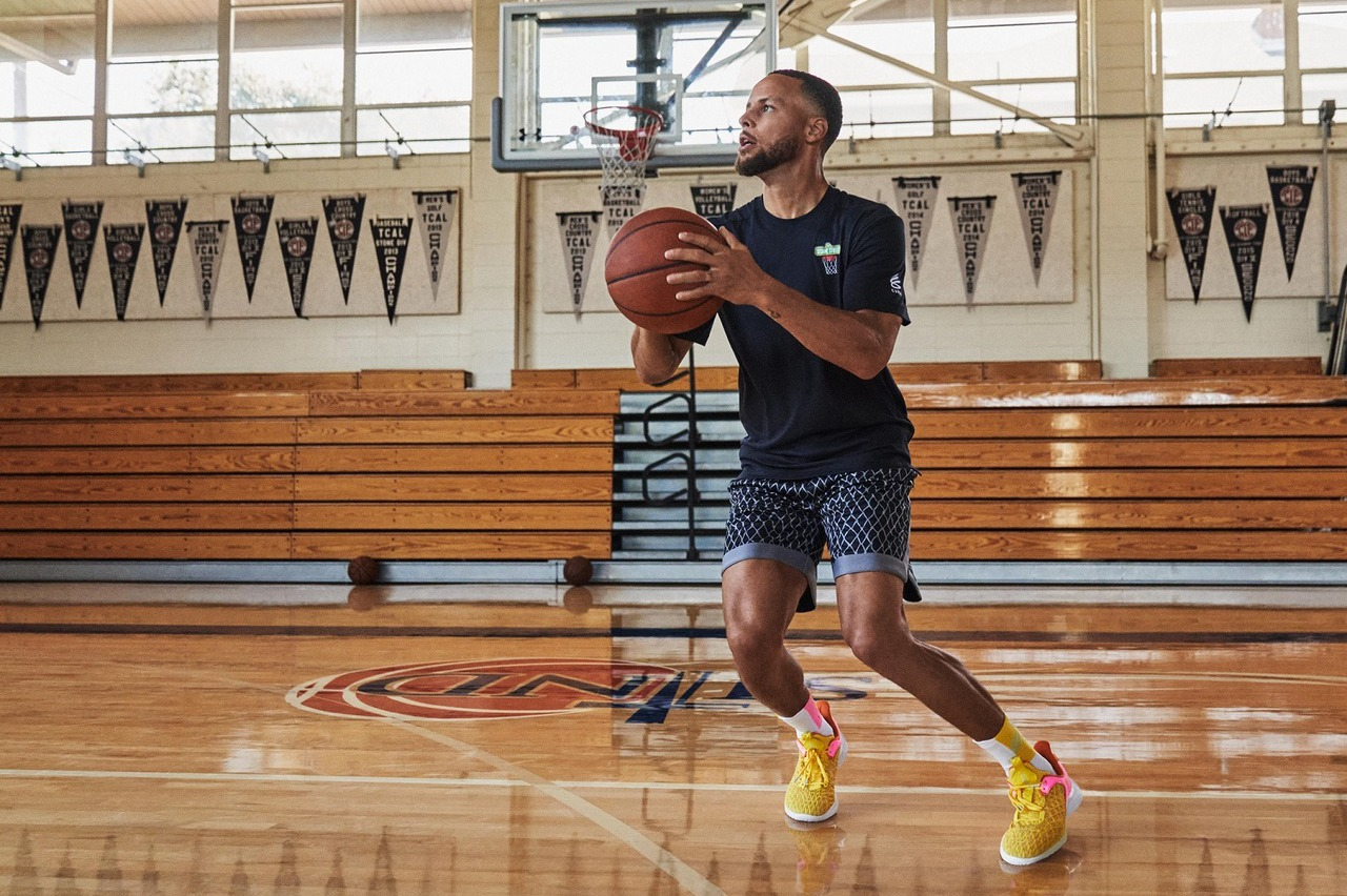 Giày Under Armour Curry Flow 8 'Smooth Butter Flow' GS 3023527-701 - Ảnh 3