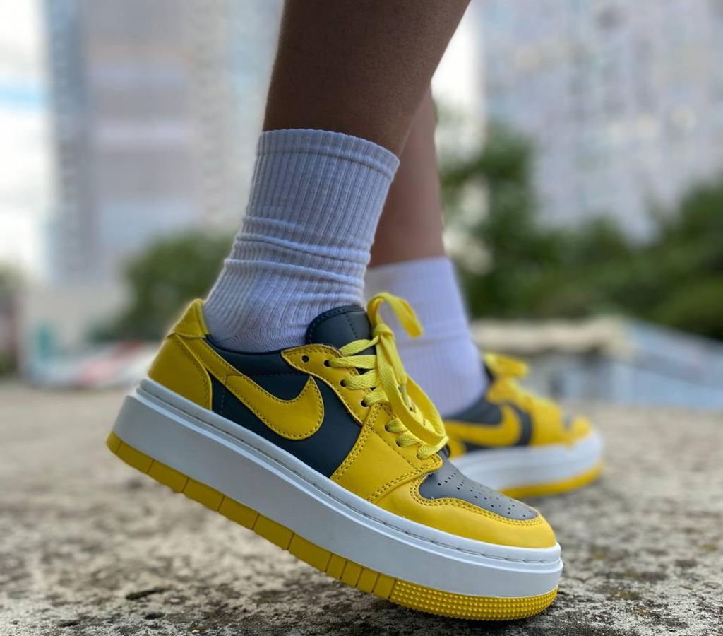 Giày Nike Air Jordan 1 Elevate Low SE 'Cement Grey Maize' DH7004-017 - Ảnh 3