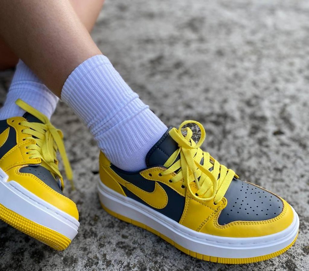 Giày Nike Air Jordan 1 Elevate Low SE 'Cement Grey Maize' DH7004-017 - Ảnh 4