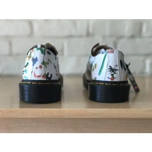 Giày Dr Martens 1461 'Supreme Yohji Yamamoto White' 34943 - Ảnh 6