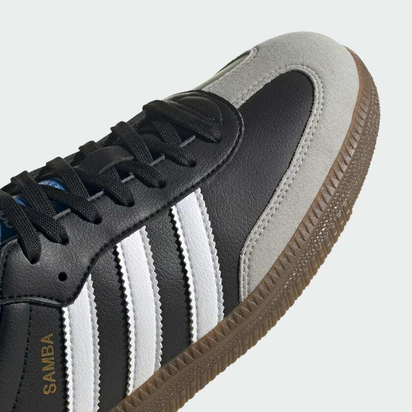 Giày Adidas Samba Vegan Shoes 'Black' H01878 - Ảnh 5