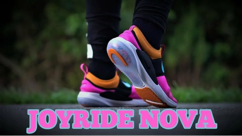 Alternative view of Giày Nike Joyride Nova Gs 'laser Fuchsia Laser 'Light Blue Fury Orange' AQ3141-600