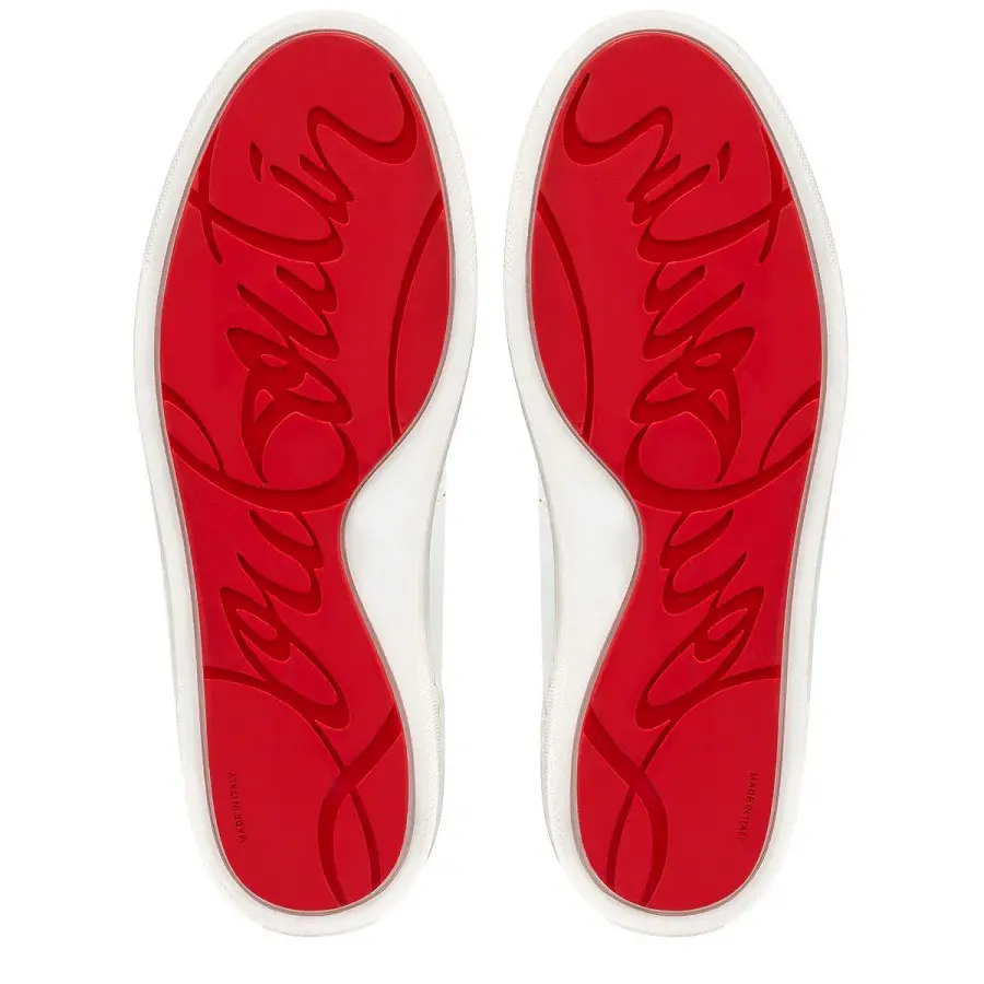 Giày Christian Louboutin Happyrui Spikes 'Bianco' 1200419W256 - Ảnh 6