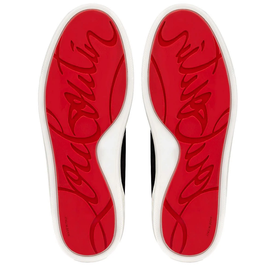 Giày Christian Louboutin Happyrui Spikes 'Black' 1200520B026 - Ảnh 6