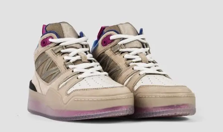 Giày Moncler Pivot High Trainers 'Light Beige' I109B4M00150M2973P17 - Ảnh 5