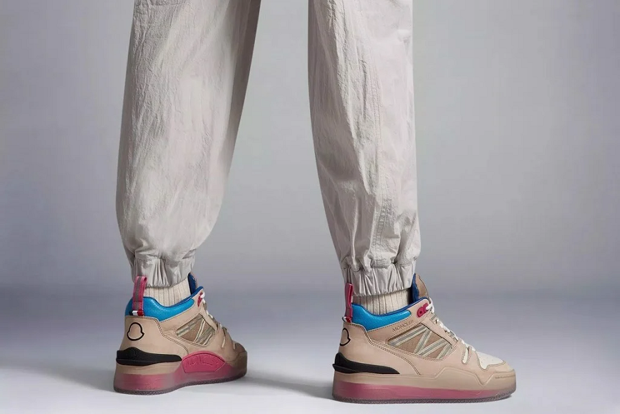 Giày Moncler Pivot High Trainers 'Light Beige' I109B4M00150M2973P17 - Ảnh 2