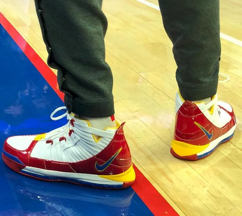 Giày Nike Zoom LeBron 3 'SuperBron' AO2434-100 - Ảnh 4