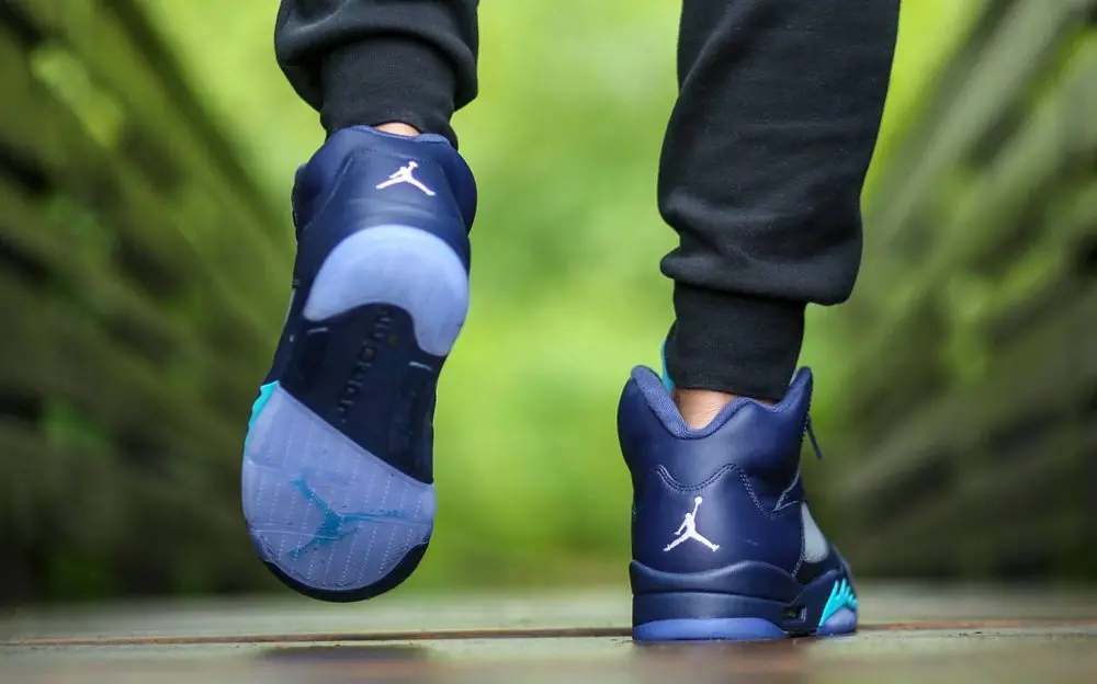 Giày Nike Air Jordan 5 Retro "Hornets" 440888-405 - Ảnh 4