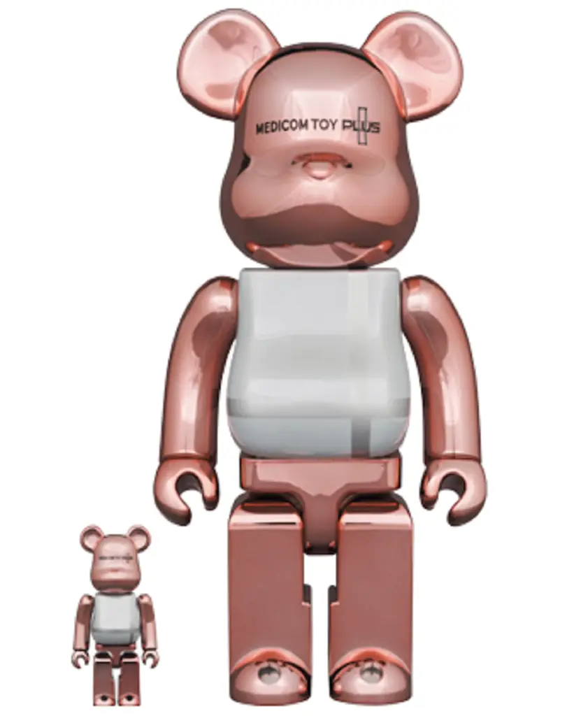 Mô Hình Bearbrick Nya Chrome Pink Gold 100% & 400%