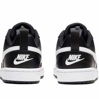 Giày Nike Court Borough Low 2 GS 'Black White' BQ5448-002 - Ảnh 3