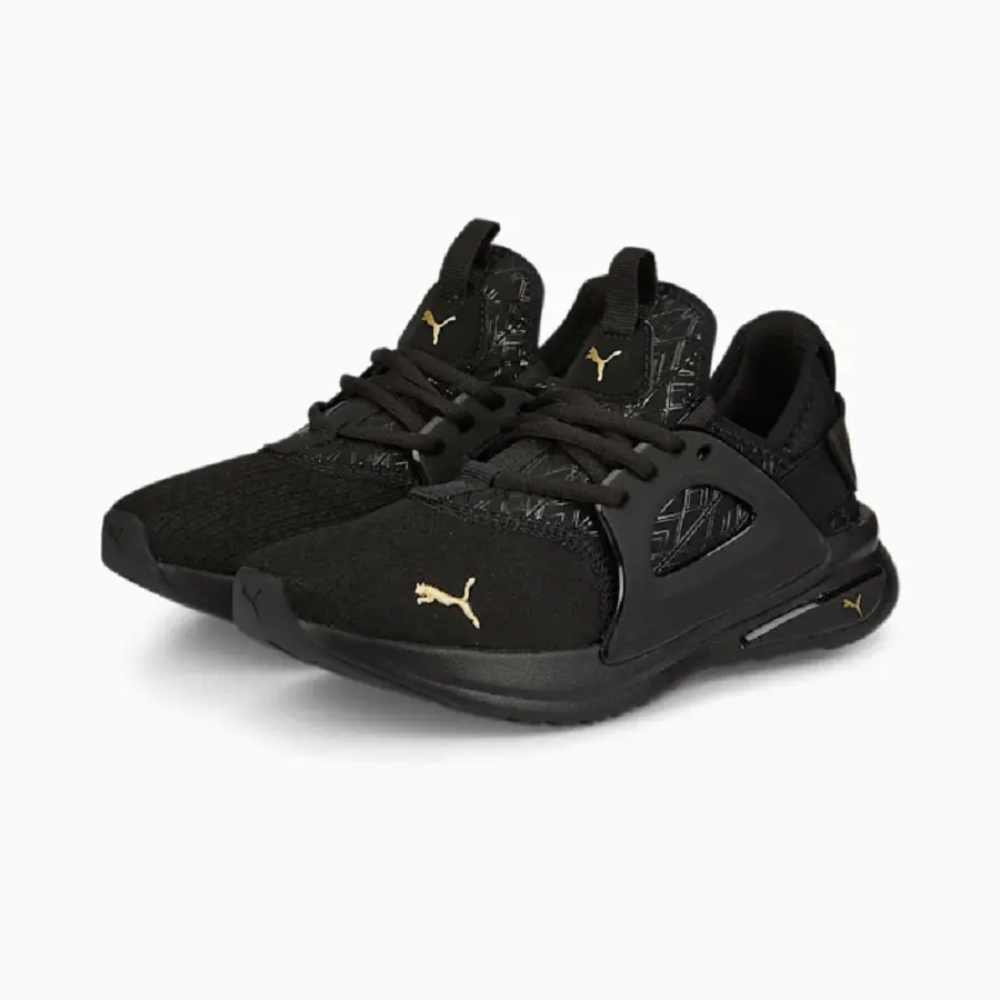 Alternative view of Giày Puma Softride Enzo Evo Metallic 'Black' 377049-01
