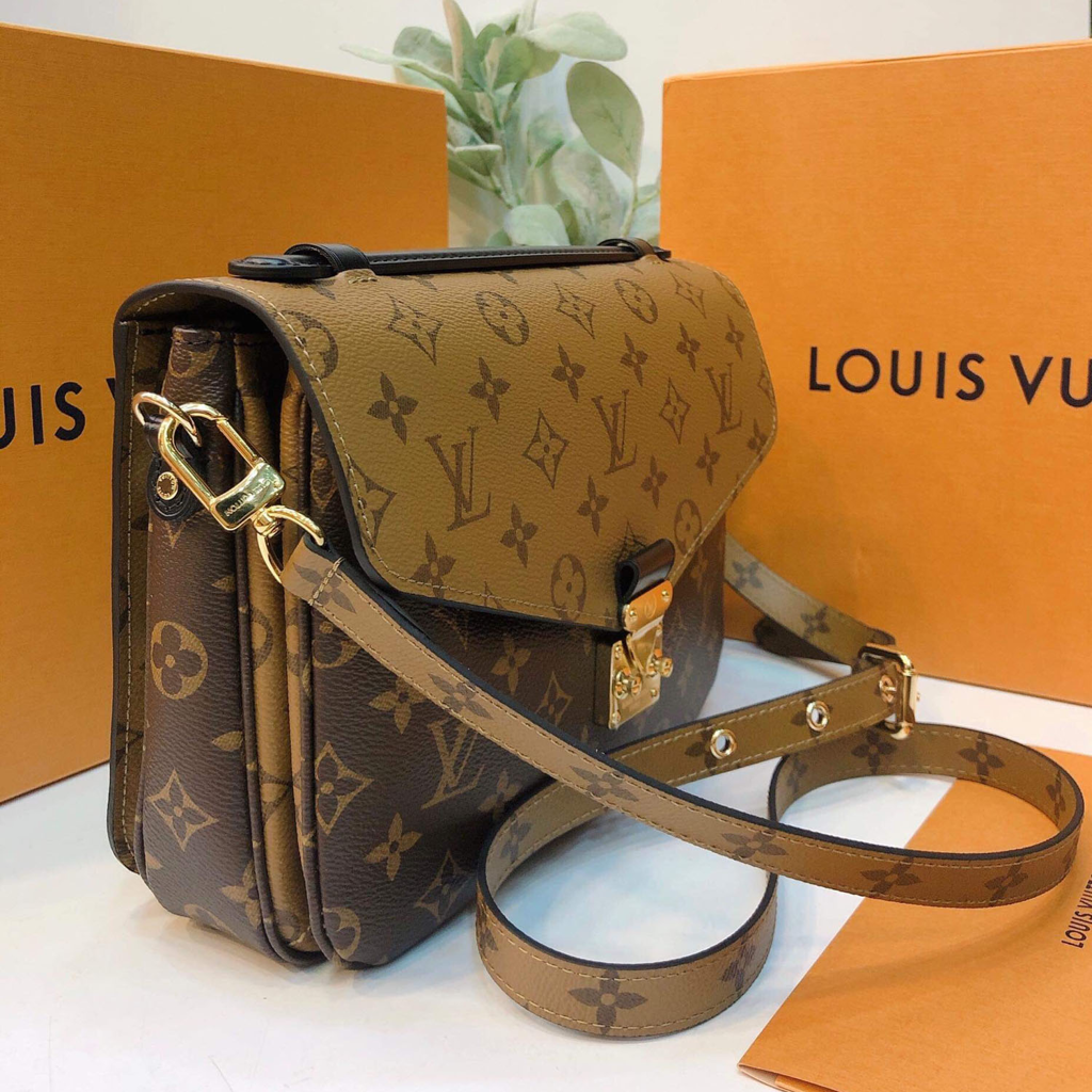 Túi Louis Vuitton Pochette Metis Monogram Reverse M44876 - Ảnh 2