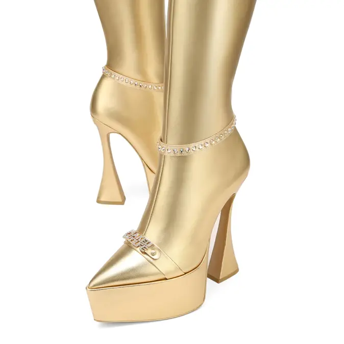 Alternative view of Giày Naked Wolfe Boost POISON LEATHER 'GOLD'