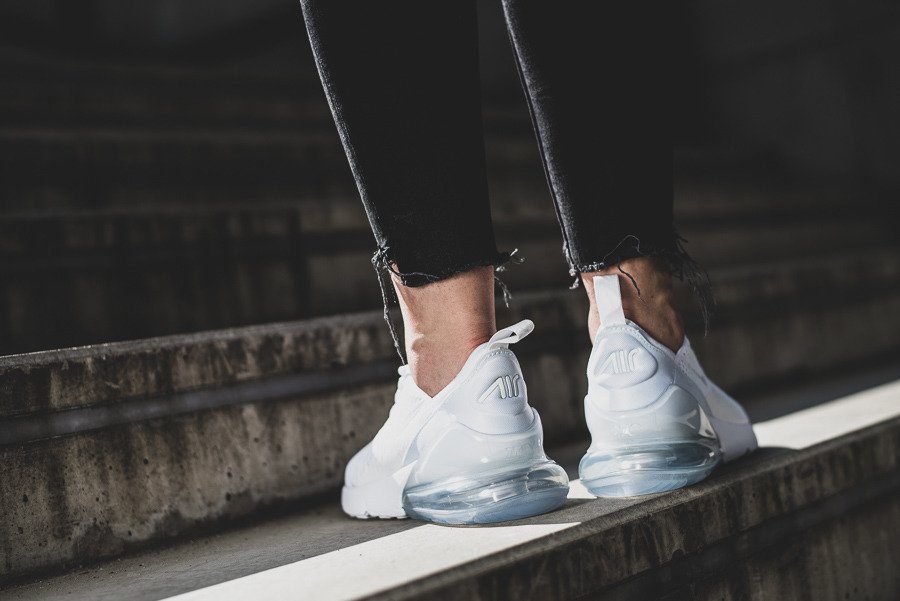 Giày Nike Air Max 270 “Triple White” AT7467-996 - Ảnh 4