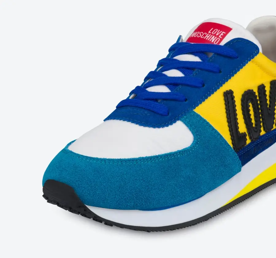 Alternative view of Giày Love Moschino Walk Love 'Light Blue' JA15322G1EIN240A