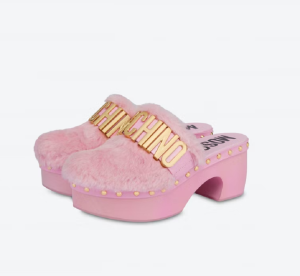 Alternative view of Giày Moschino Soft Lettering Logo Fabric 'Pink' MA10297Z0EM60600