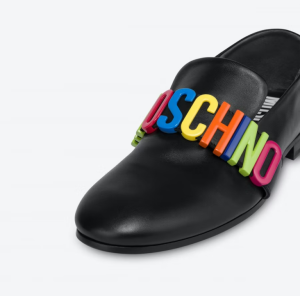 Alternative view of Giày Moschino Multicolour Lettering ‘Black’ MB10162C0EGAM000