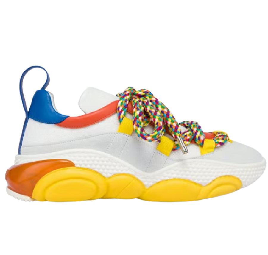 Giày Moschino Bubble Teddy With Maxi Laces 'White' MB15573G0EGU400A