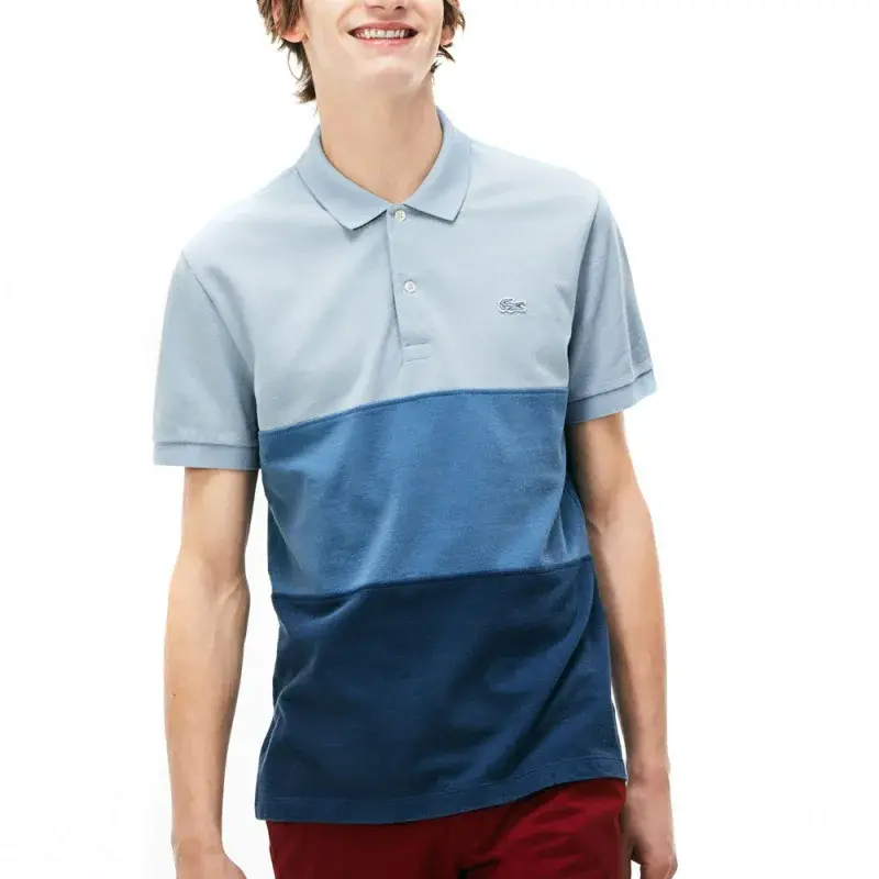 Alternative view of Áo Lacoste Bleu Homme MC PH9383-DQB