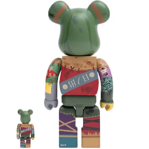 Alternative view of Mô Hình Bearbrick Poupelle Of Chimney Town 100% & 400%