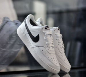 Alternative view of Giày Nike Court Vision Next Nature 'White Black' DH2987-101
