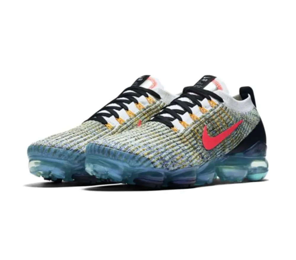 Giày Nike Air VaporMax Flyknit 3 'Turquoise Crimson' AJ6900-104 - Ảnh 4