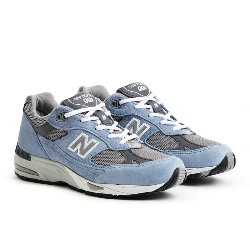 Giày New Balance 991 'Light Blue' W991BGG - Ảnh 8