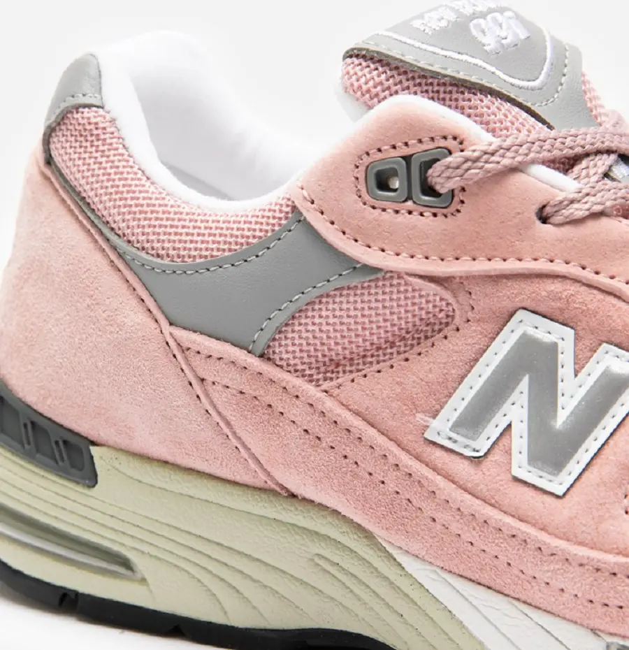Giày New Balance Wmns 991 Made In England ‘Pink’ W991PNK - Ảnh 5