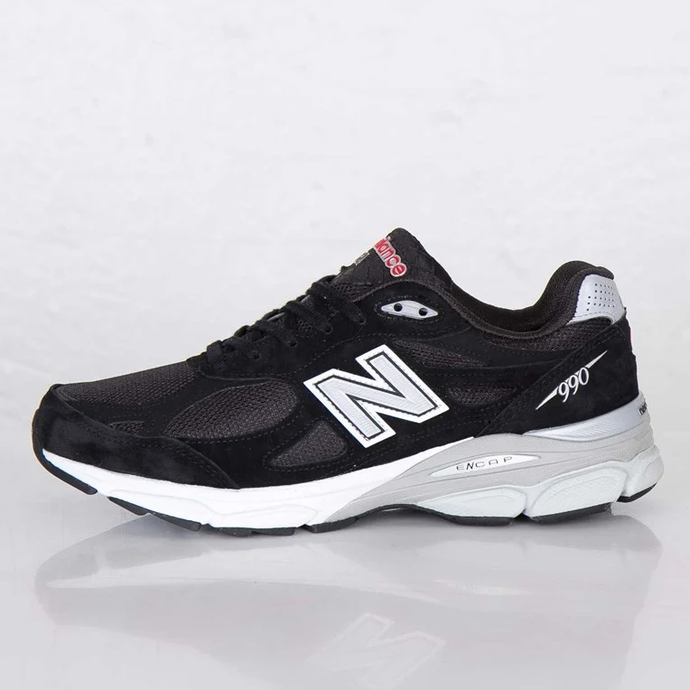 Giày New Balance 990v3 ‘Black White’ M990BK3 - Ảnh 3
