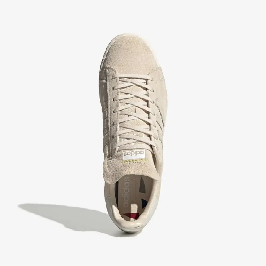 Giày Adidas x RECOUTURE Campus 80s 'White' FY6750 - Ảnh 5