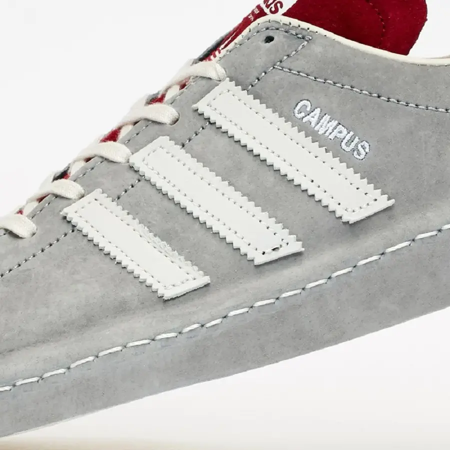 Giày Adidas x RECOUTURE Campus 80s 'Grey' FY6754 - Ảnh 5