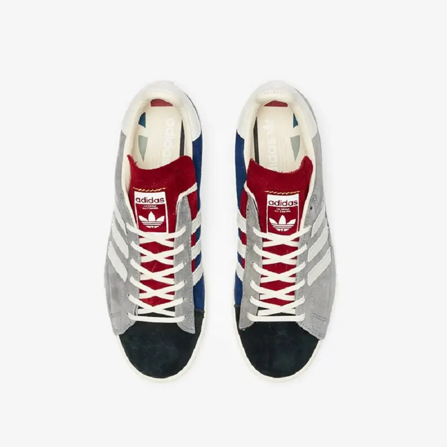 Giày Adidas x RECOUTURE Campus 80s 'Grey' FY6754 - Ảnh 4